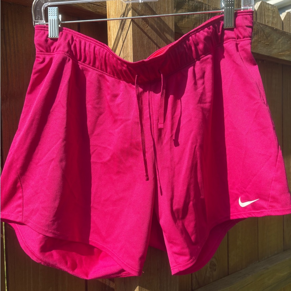 Nike Women's Athletic Shorts in Bright Pink